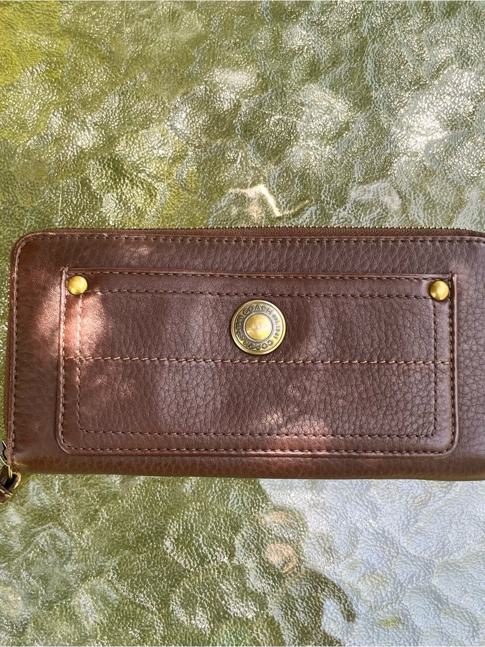 Y2K Coach Chelsea Zip-Around Wallet